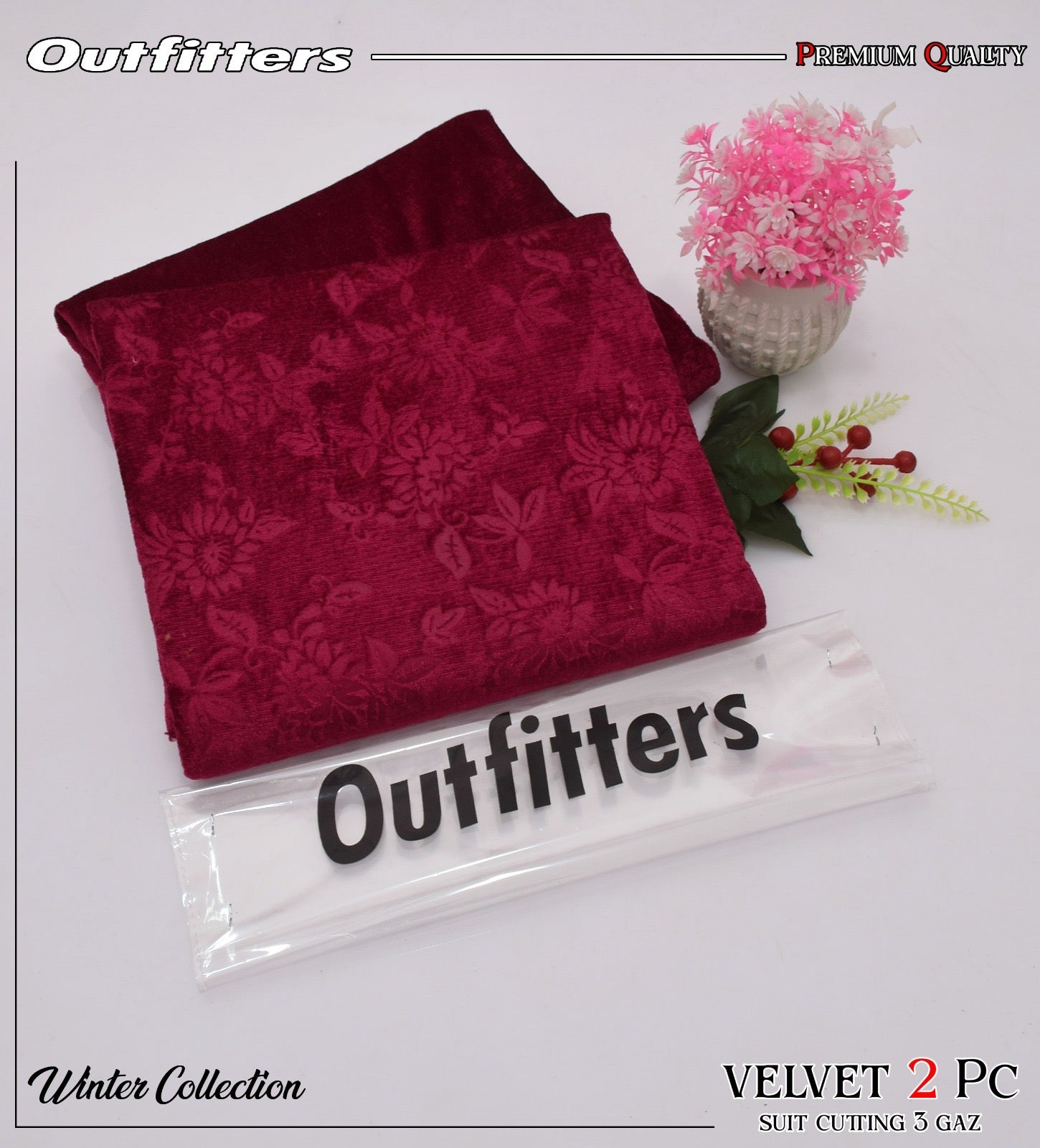 Velvet plachi 2pc